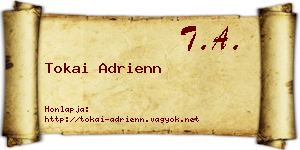 Tokai Adrienn névjegykártya