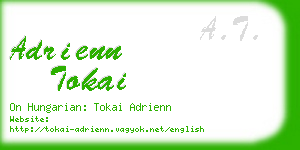 adrienn tokai business card